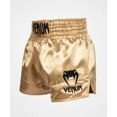 Short Boxe Thaï Venum Classic Or/Noir