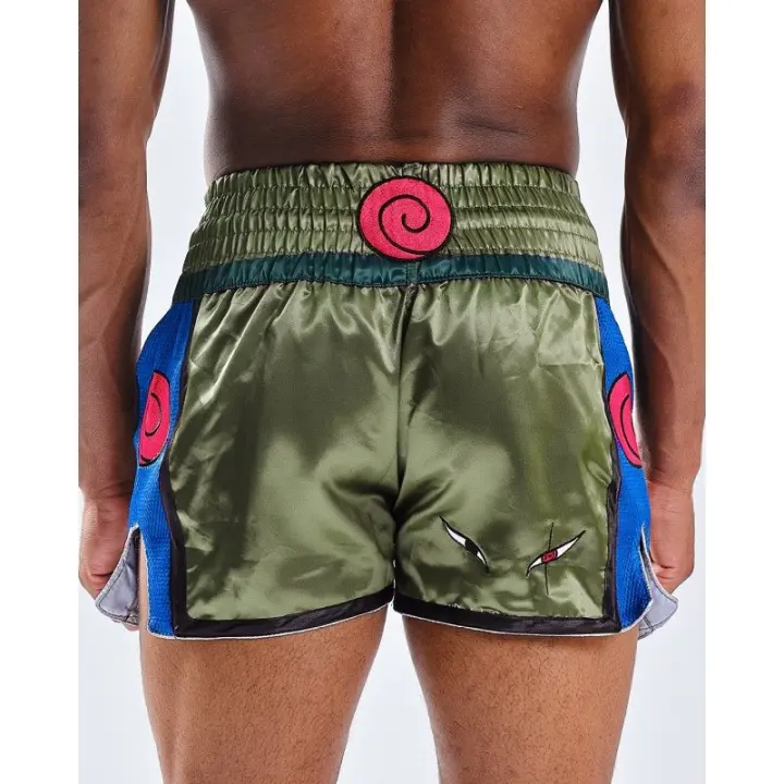 Short de Boxe Thaï Naruto x Elion Kakashi Kaki