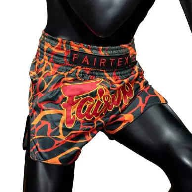 Short de Boxe Thaï Fairtex BS1926 Magma Rouge - 2