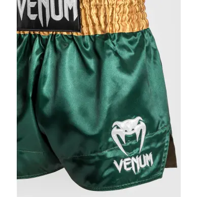 Short de Boxe Thaï Venum Classic Vert - 4