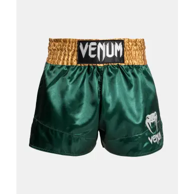 Short de Boxe Thaï Venum Classic Vert - 3