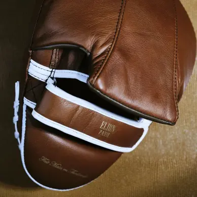 Pattes d'ours de Boxe courbées Thaïlande taille M - 8