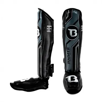 Protège-tibias et pieds Booster BSG V9 Black/Grey - 1
