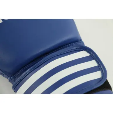 Guantes de contacto de cuero para karate Adidas Ultima Azul - 3