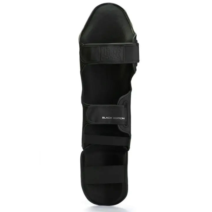 Protège-tibias et pieds Leone Black Edition