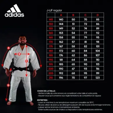 Kimono Judo Adidas Japon IJF - 11