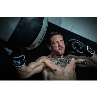 Gants de Boxe Sparring Metal Boxe 100% cuir - 9