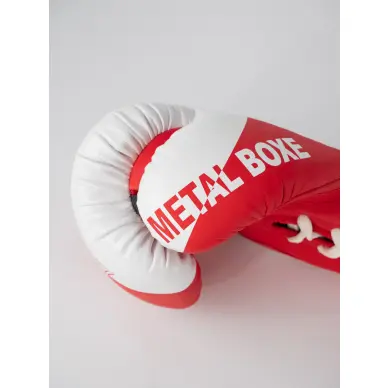 Gants de Boxe Pro Metal Boxe à Lacets - 12