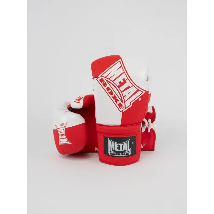 Gants de Boxe Pro Metal Boxe à Lacets