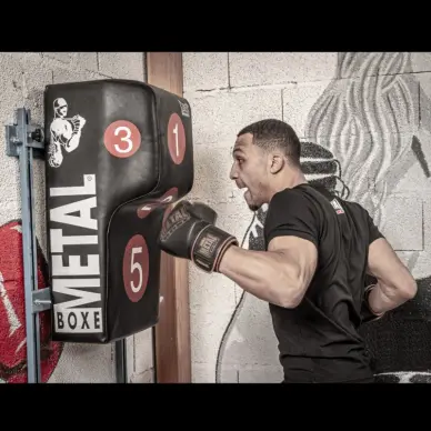 Gants de Boxe  Apollon Metal Boxe 100% cuir - 9