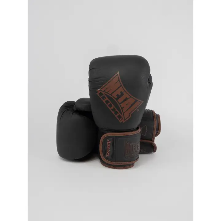 Gants de Boxe  Apollon Metal Boxe 100% cuir