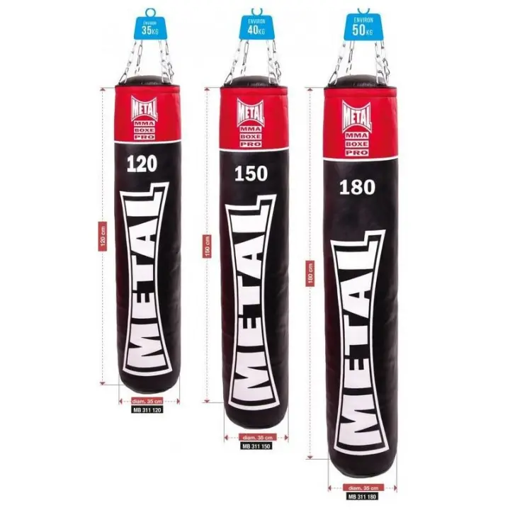 Sac de Frappe Metal Boxe Club Line