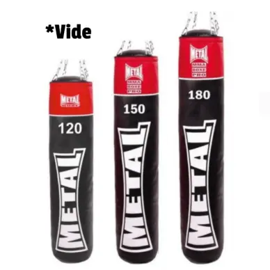 Sac de Frappe Metal Boxe Club Line Livré Vide