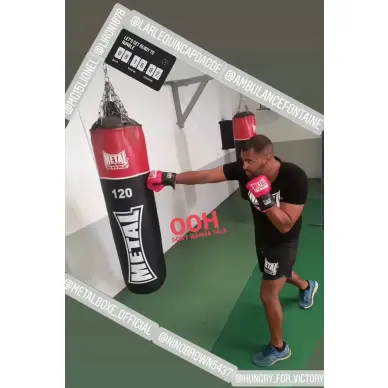 Sac de Frappe Metal Boxe Club Line - 12