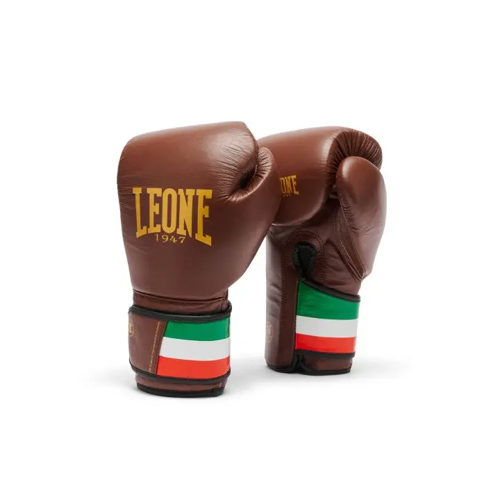 Gants de Boxe Leone 1947 Marron 100% Cuir