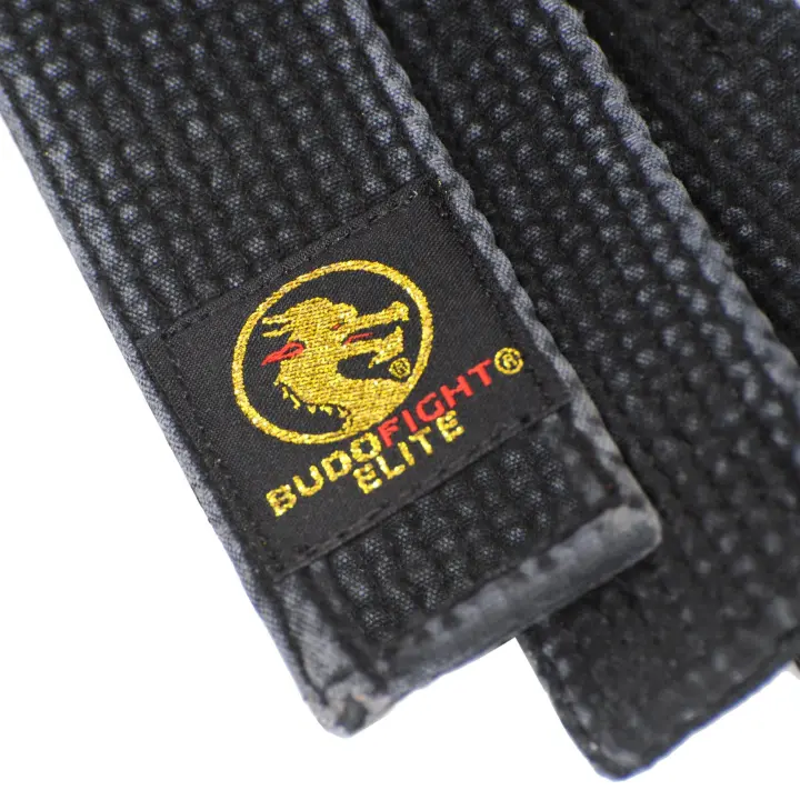 Ceinture de Judo Noire Elite Vintage