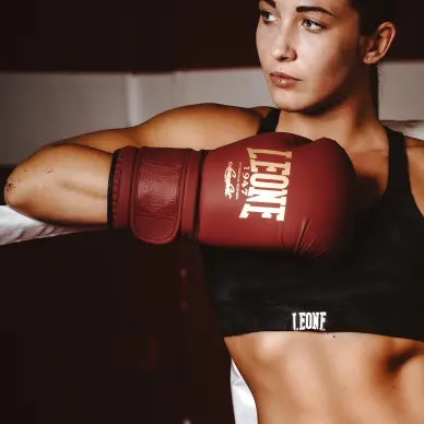 Gants de boxe Leone vintage - 35