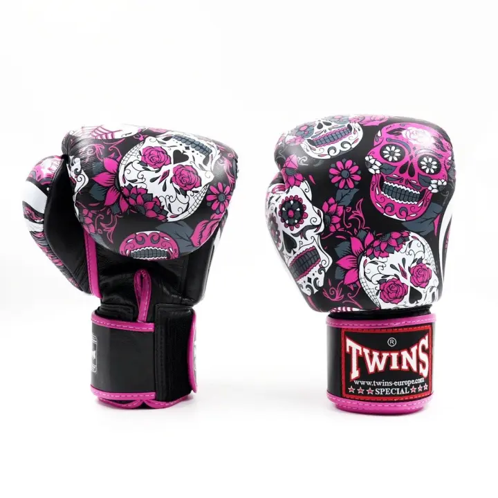 Gants de Boxe Twins FBGVL 3 Skull
