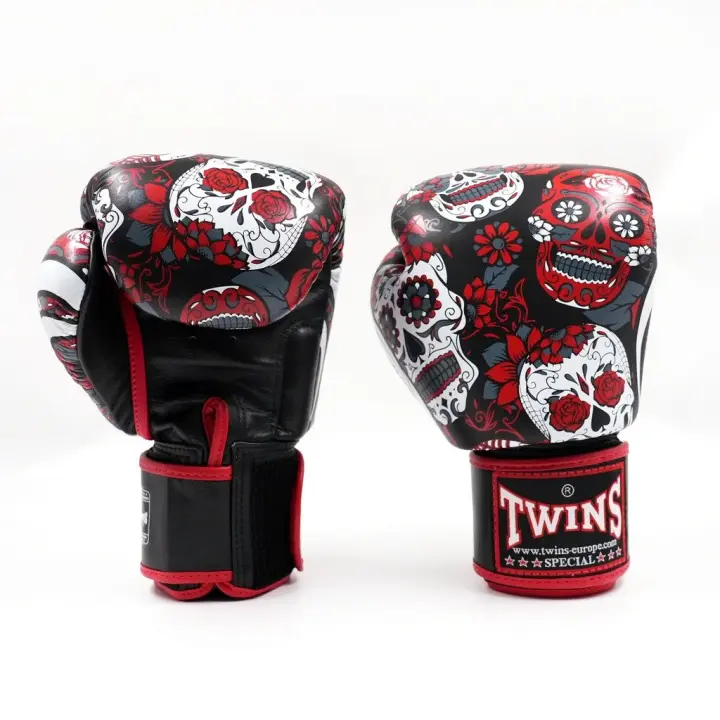 Gants de Boxe Twins FBGVL 3 Skull