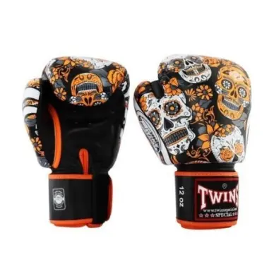 Gants de Boxe Twins FBGVL 3 Skull - 3