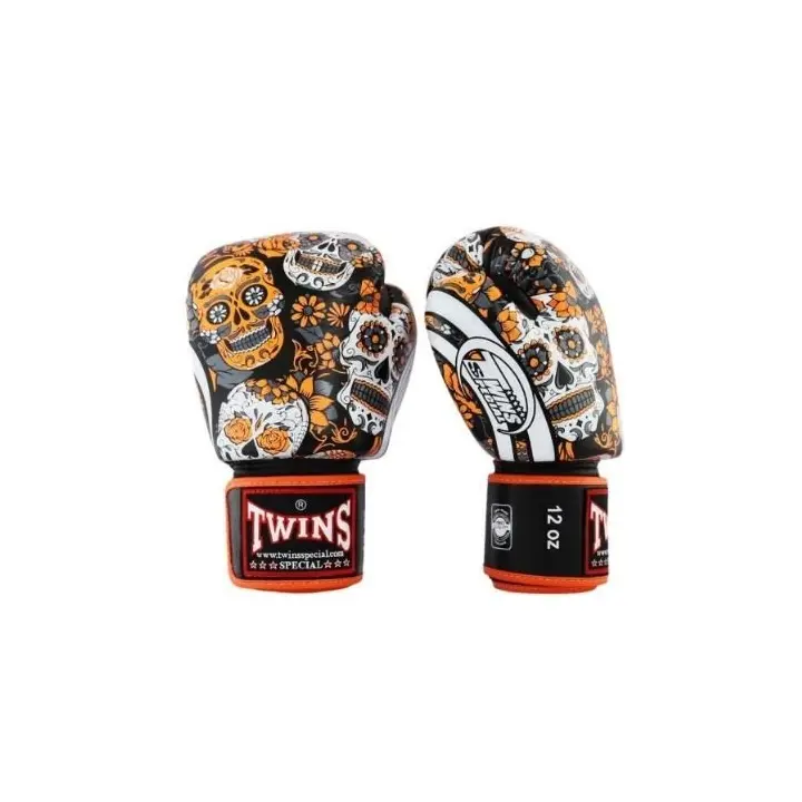 Gants de Boxe Twins FBGVL 3 Skull