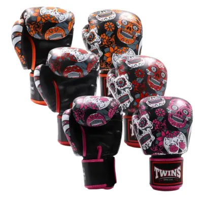 Gants de Boxe Twins FBGVL 3 Skull