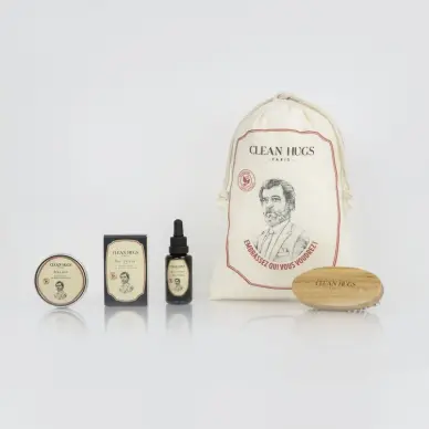 Coffret soins barbe Clean Hugs - 1