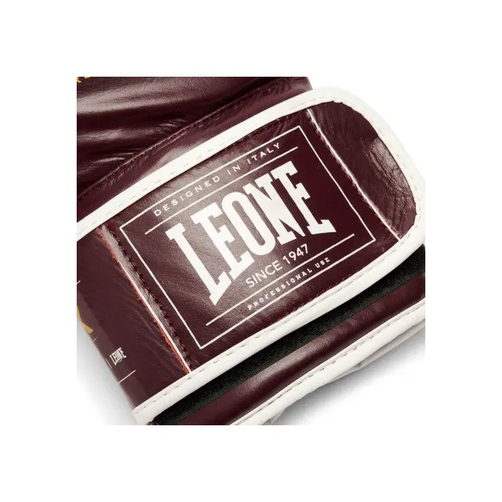 Gants de Boxe Leone Shock X Bordeaux