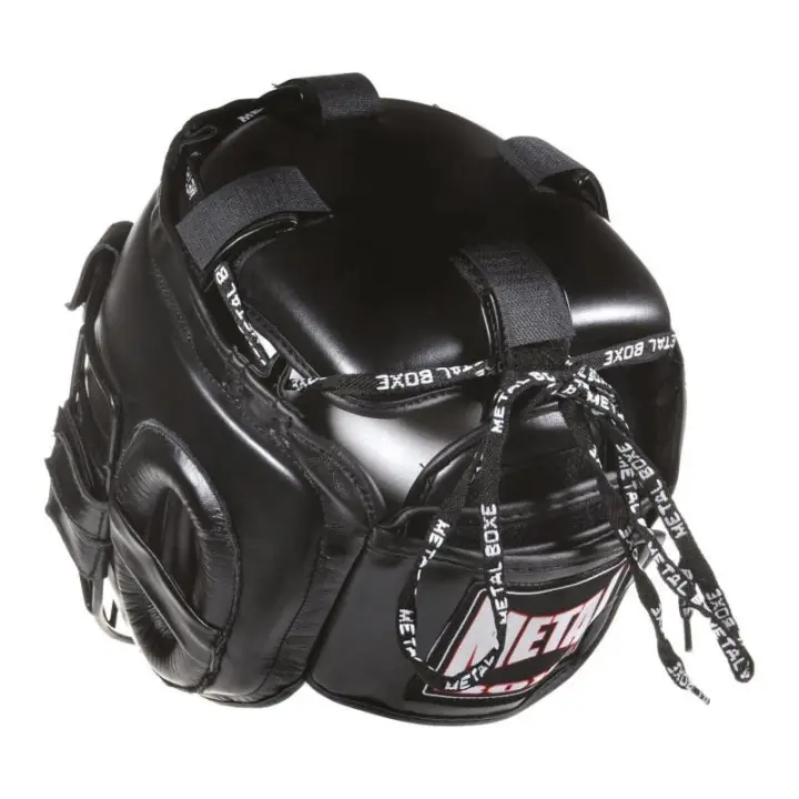 Casque à grille Metal Boxe spécial combat extrême