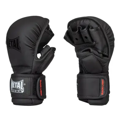 Gants MMA Black Light Strike avec Protection Pouce - 1