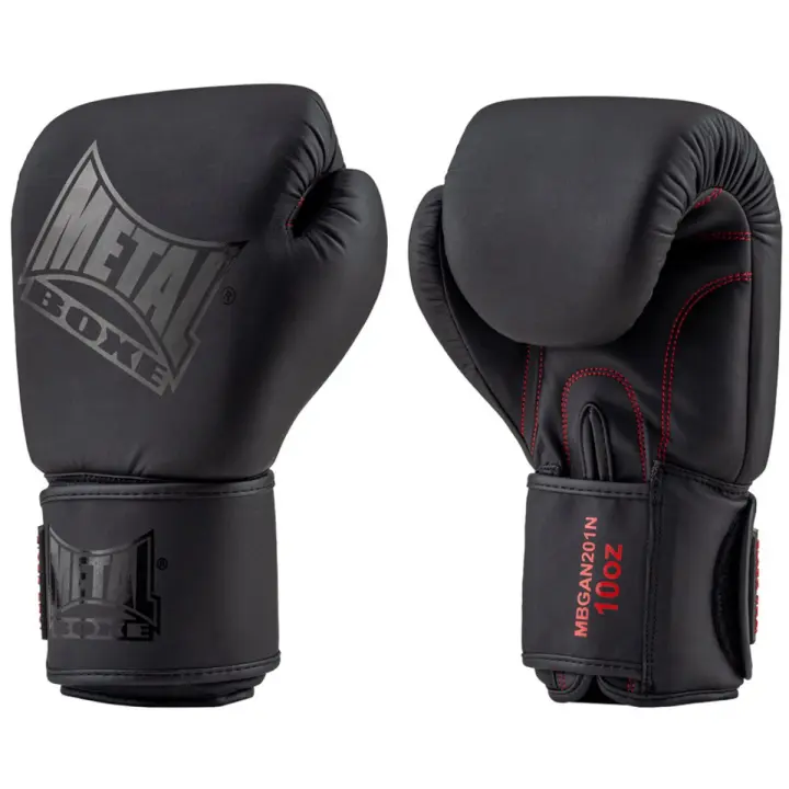 Gants de Boxe Black Thai Metal Boxe