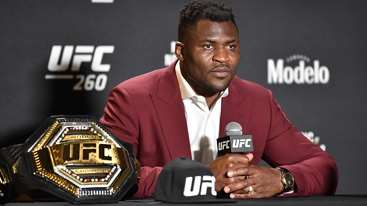 Francis Ngannou en interview UFC